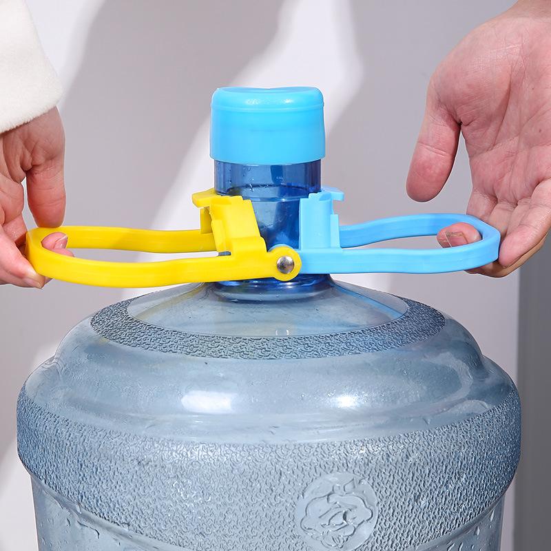 Portable Plastic Water Bottle Handle Labor-saving Easy Lift Up Plastic Water Bucket Holder Household Gadgets