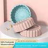 1PC Silicone Cake Pan Multi-Functional Round High Temperature Resistant DIY Baking Mold