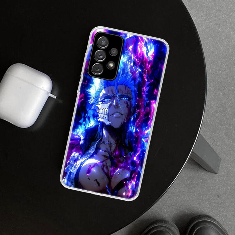 Чехол для телефона Grimmjow 6 Bleach для Samsung Galaxy A12 A22 A32 A52 A72 A02S A51 A50S A31 A20S A10S Note 20 Ultra 10 Plus Gala