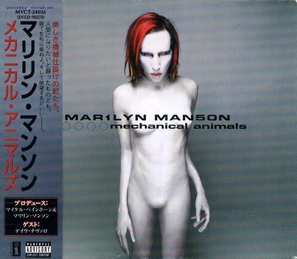 CD MARILYN MANSON - Mechanical Animals MVCT24036 NOTHING 1998 Japan Dance & Electronica Used