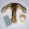 Brass Solid Victorian Anchor Handle Antique Vintage Walking Cane