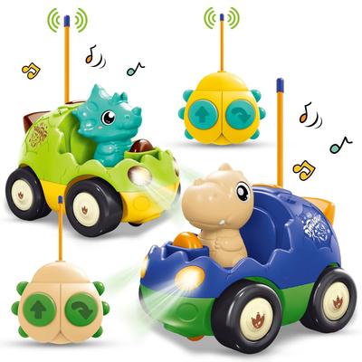 KaeKid Машинка на радиоуправлении Игрушка для года Игрушка-динозавр для Электрическая RC Машинка на радиоуправлении со светодиодными огнями и Популярная для детей возрастом и Мальчиков и День рождения