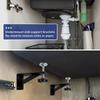 Easy Installation Sink Installation Kit Heavy Duty Pedestal Sink Support  Undermount Application