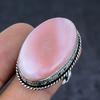 Pink Opal Gemstone 925 Sterling Silver Jewelry Ring Size 9