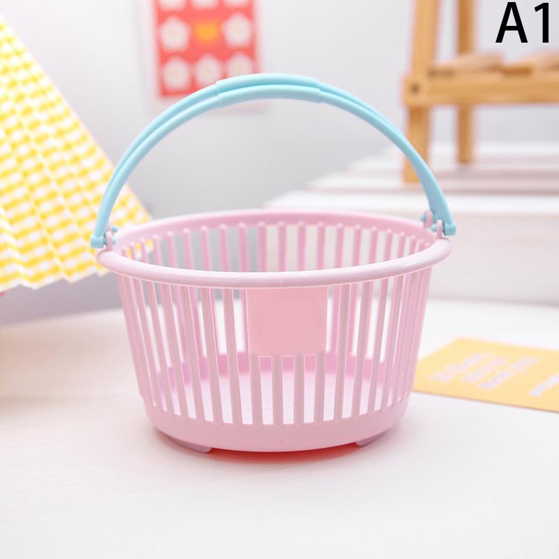 Новый пластиковый органайзер для корзин, портативный ящик для хранения покупок, настольный органайзер для игрушек, фруктов, канцелярских принадлежностей, домашние корзины для хранения