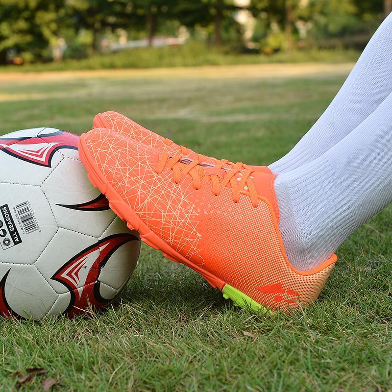 Молодежные футбольные бутсы с длинными шипами 32–45 лет для тренировок на открытом воздухе, мужские профессиональные футбольные бутсы для соревнований