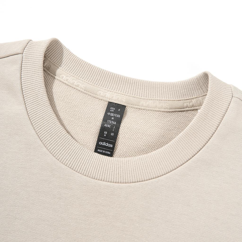 Adidas Удобная мягкая толстовка с круглым вырезом и длинным рукавом, унисекс, толстовка цвета хаки KA1494