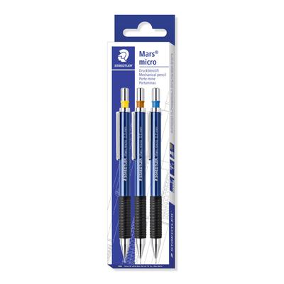 Staedtler Маркер-карандаш Mars Micro 775 с амортизатором, 3 мм [Редкий] (набор (0.3, 0.5, 0.7 мм))