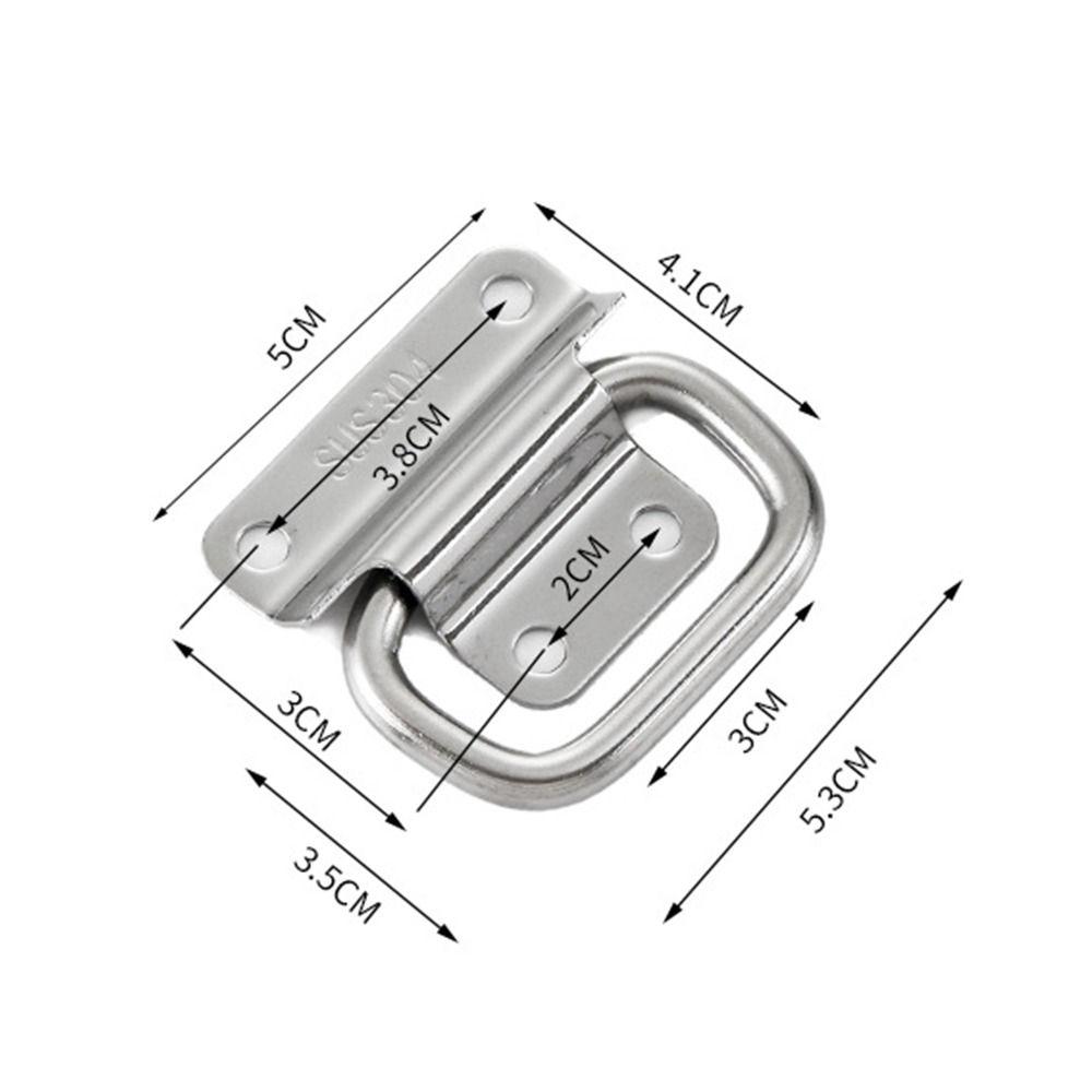 Ручка-бокс из нержавеющей стали 201/304 с винтами Дверная ручка Ручка для шкафа Ручка для дверцы шкафа Ящик