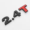 Наклейка с указанием объема двигателя 1.4T1.8T2.0T3.0T2.0L2.4L3.0L металлическая модифицированная наклейка на автомобиль наклейка на заднюю часть автомобиля