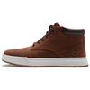 Slip Resistant Durable Mid Top Sneakers Men Sneakers Brown A297Q358