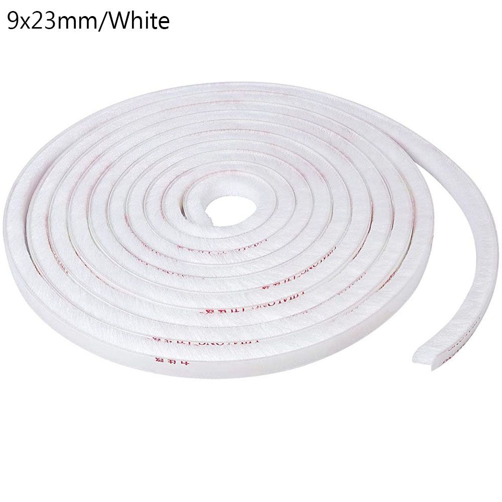 Ветрозащитные гаджеты Дверная полоса Уплотнитель для дверей и окон Самоклеящаяся уплотнительная полоса Ворсовый уплотнитель