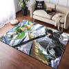 Hot Anime SAO Sword Art Online Modern House Living Room Floor Matte Bedroom Carpet Poster Mat Pattern Decorative Square Rug Gift
