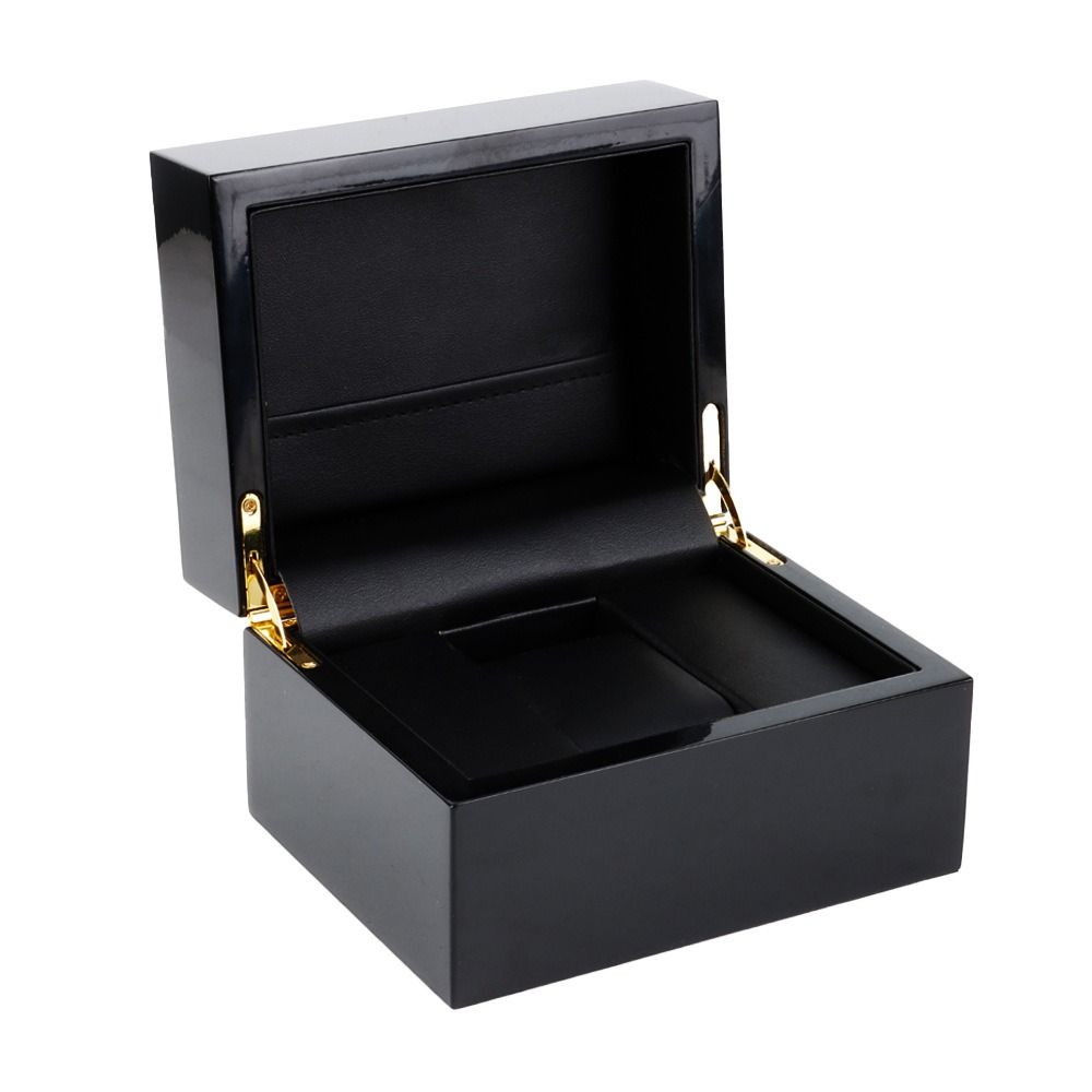PU Watch Gift Box Right Angle Pocket Watch Case Simplicity Wristwatch Display Box