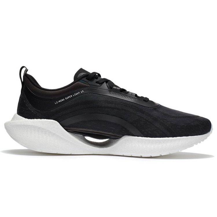 Li-Ning Super Light 19 Черно-белые мужские кроссовки ARBS001-8