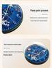 8-дюймовые настенные часы с мультяшным космонавтом для детей - Бесшумные, Креативный дизайн для спальни