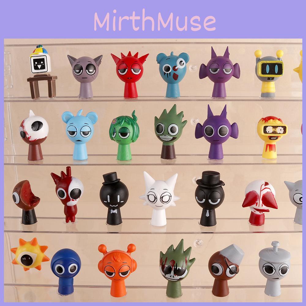 Sprunki Коллекция Музыкальная шкатулка с животными ПВХ Игрушка для детской игровой комнаты