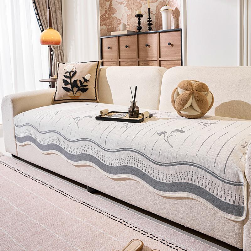 Irregular Sofa Cushion, High-End Sense, Universal In All Seasons, Straight Row Non-Slip Sofa, Seat Cushion Cover New Model