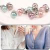 10Pcs Brooch Pin Sweater Coat Cardigan Brooches for Women Girl Anti-glare Clothing Accessories Jewelry Gift