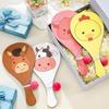 4Pcs Elastic String Paddle Ball Game Portable Wooden Target Ball  Outdoor Training