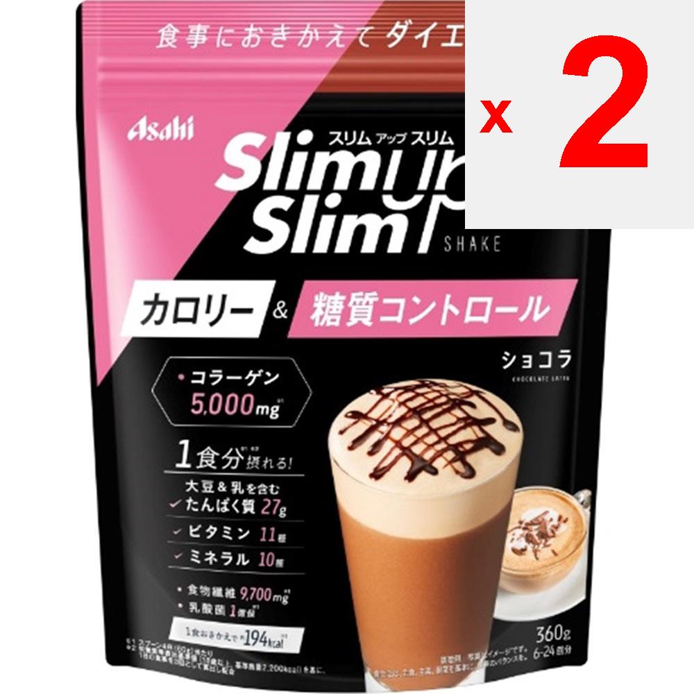 Asahi Slim Up Slim Shake Chocolat 360 г Напитки и коктейли Заменители пищи Напитки и коктейли
