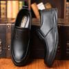 Spring and Autumn British Casual Business Dress Leather Shoes Men's Wedding Single Shoes Casual Shoes Suit Work Shoes