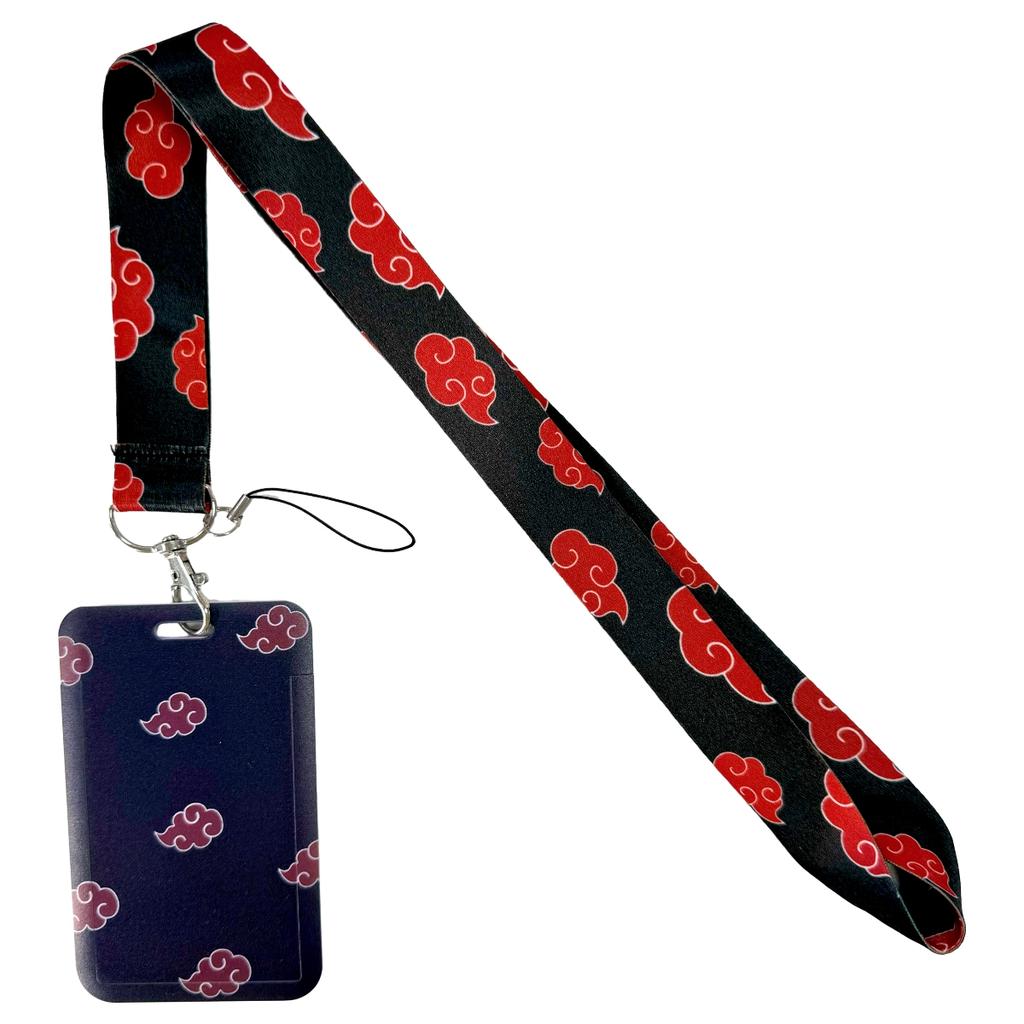 Аниме Мультяшный Держатель для Пропусков Брелоки Шейный Ремешок Для Карты-Пропуска Аниме Держатель для Кредитных Карт Брелоки-Ремешки