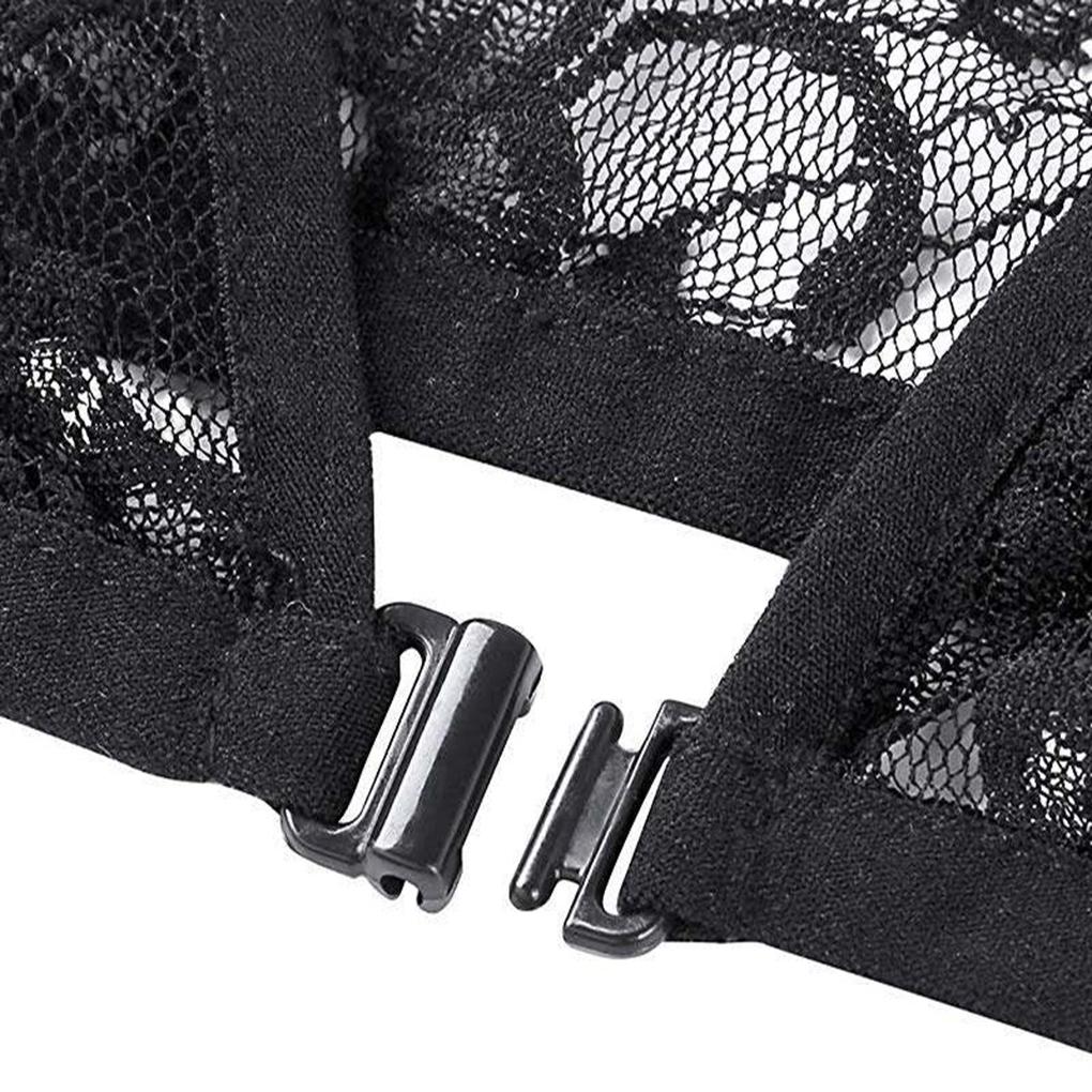 Женский/Девичий Укороченный Топ Однотонный Сетчатый Кружевной С Открытым Передом Длинный Рукав Базовая Футболка