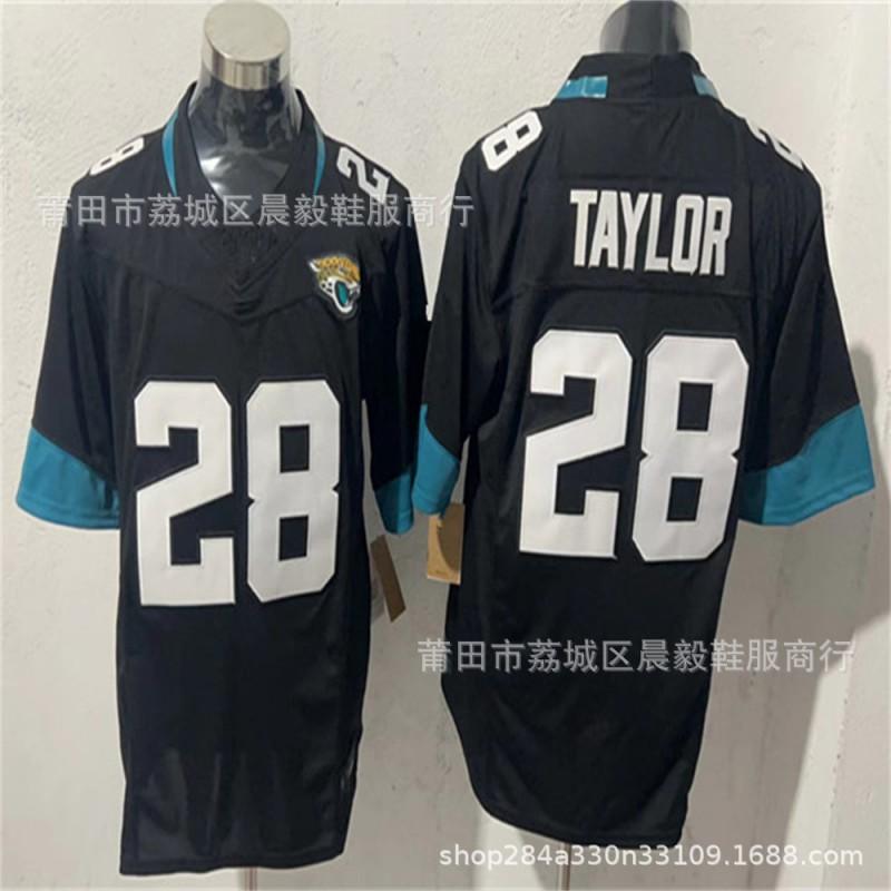 Mens Embroidered Football Jersey - Jaguars 3rd Gen Multiple Numbers Colors S-XXXL
