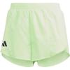 Adizero Essentials Solid Print Logo Mid-Rise Side Slit Casual Shorts Women Shorts IN8710
