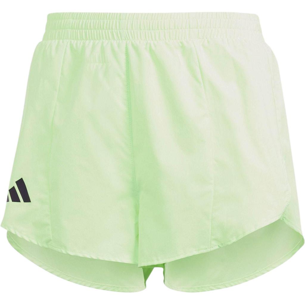 adidas Adizero Essentials Solid Print Logo Повседневные шорты средней посадки с боковыми разрезами Женские шорты IN8710