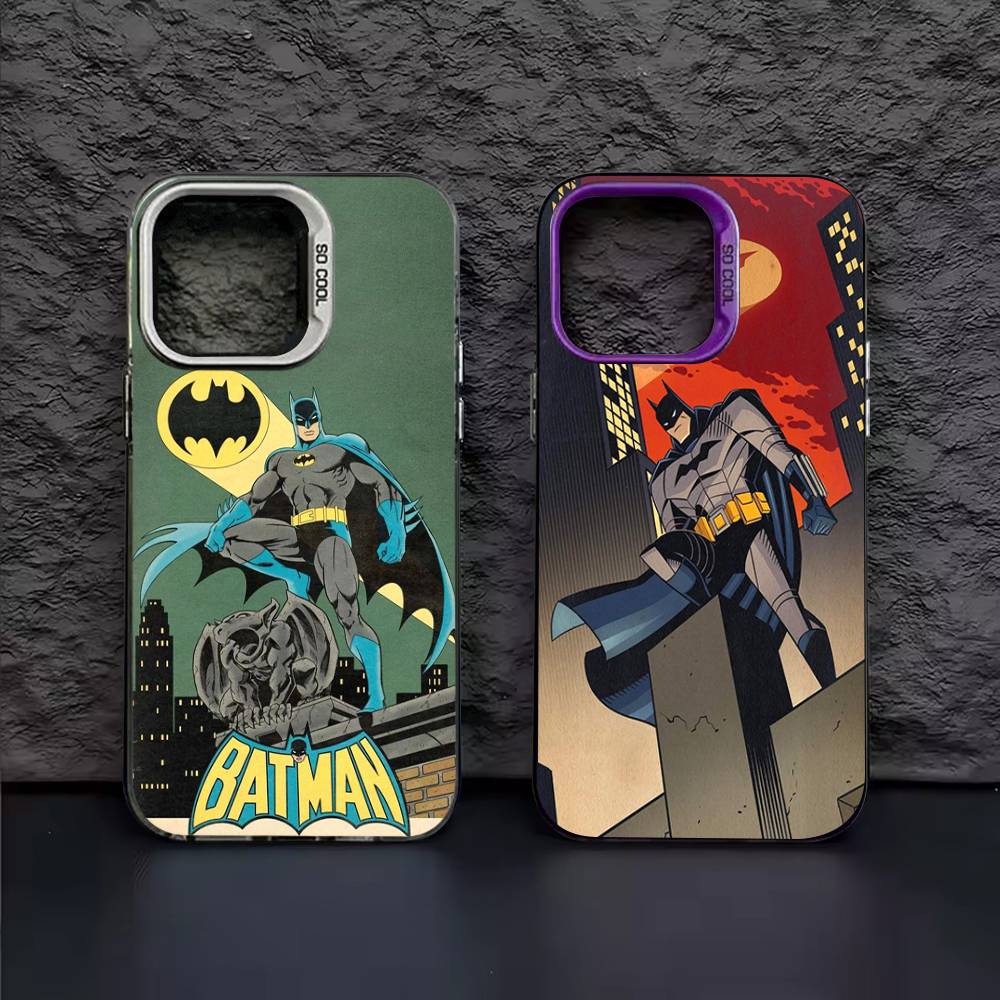 Чехол для телефона W-Batmans-r для iPhone 16 15 14 13 12 11 17 Pro Max Plus Цвет Серебристый Корпус