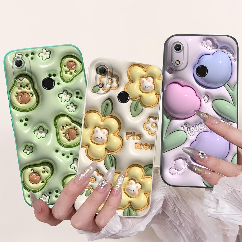Для Huawei Y6 Y6s Y6 Prime 2019 Чехол Стильный Расписной Мягкий Силикон ТПУ Задняя Крышка Телефона Для Honor 8A Prime Pro 2020 Funda Coque