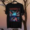 Новая редкая футболка унисекс с автографом группы Maroon 5, подарок семье, черная, размер S-235XL