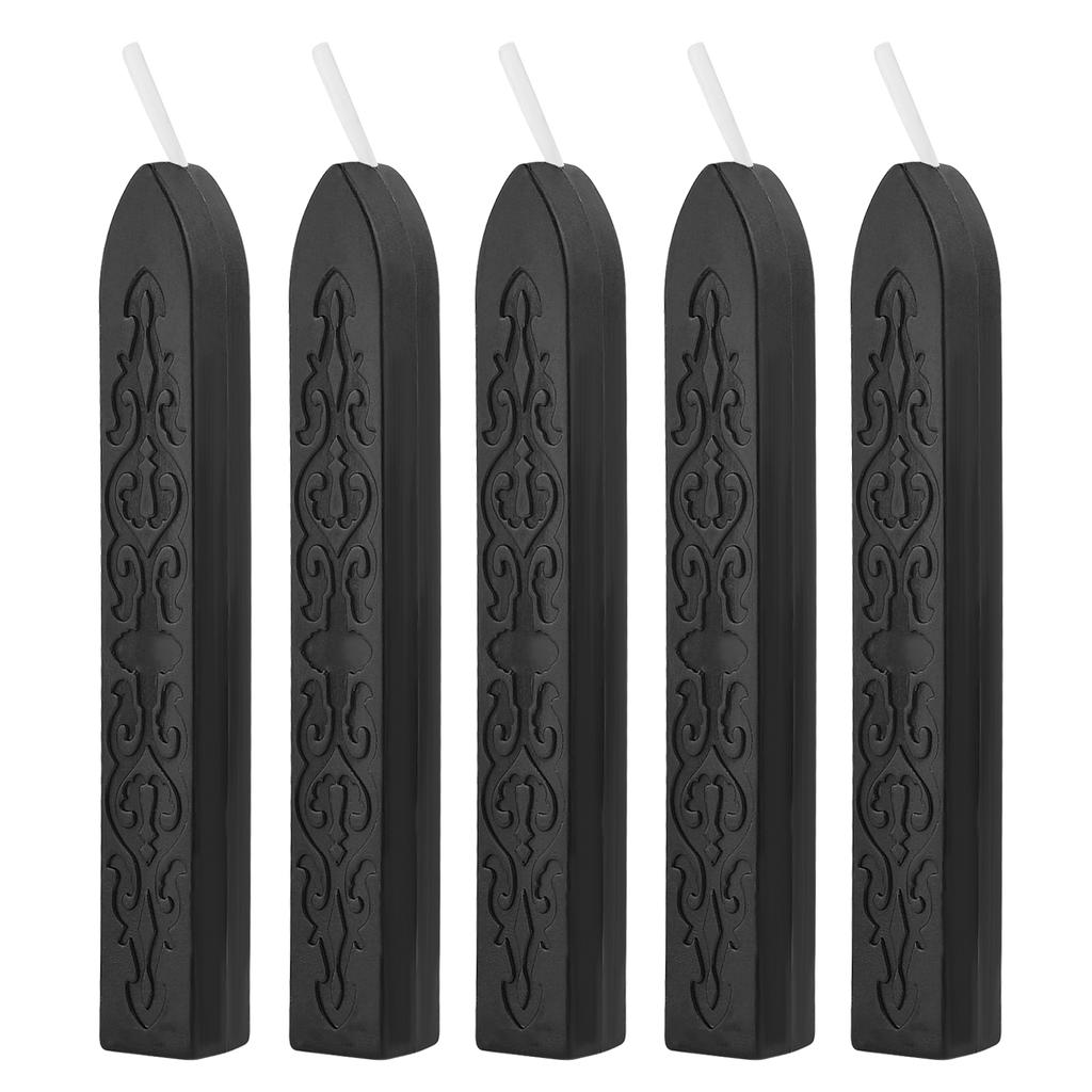 5 шт. восковых печатей, антикварные восковые печатей с фитилем для почтового письма, ретро-винтажная восковая печать, приглашение на свадьбу