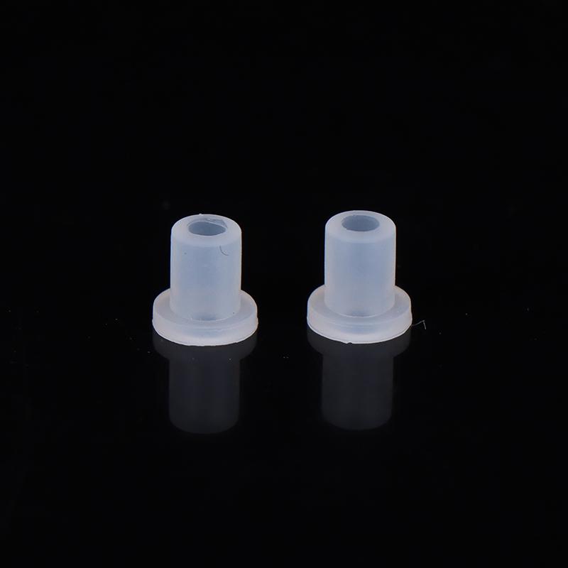50Pcs Ciss Hollow Plug Transparent Ink Rubber Plug Empty Connector For Cartridge