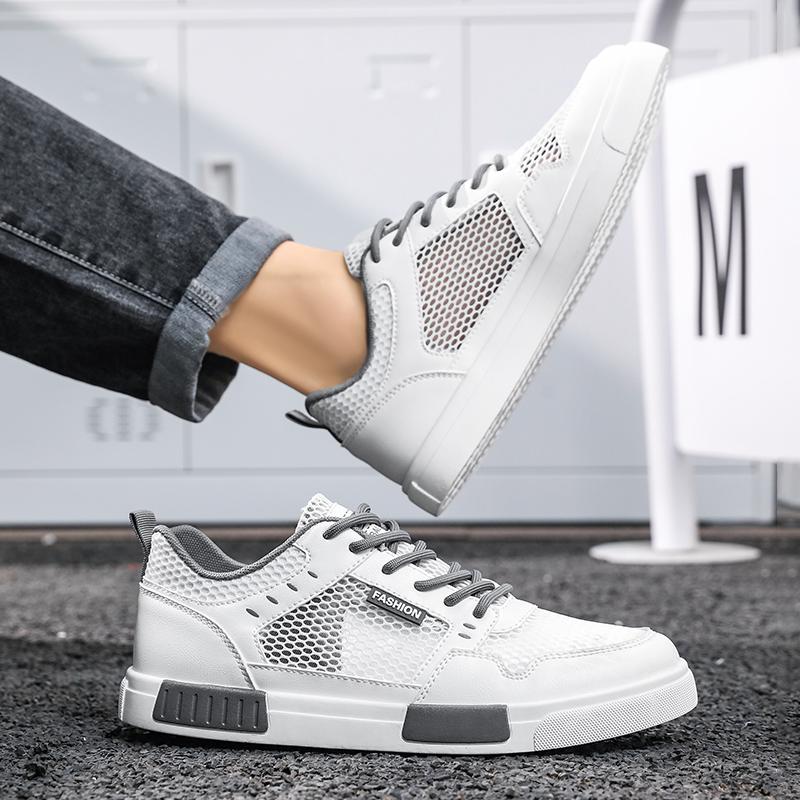 Men’s Sports Shoes Comfort Casual Skate Board Shoes Plus Size Running Sneakers Shoes for Students Over Sized