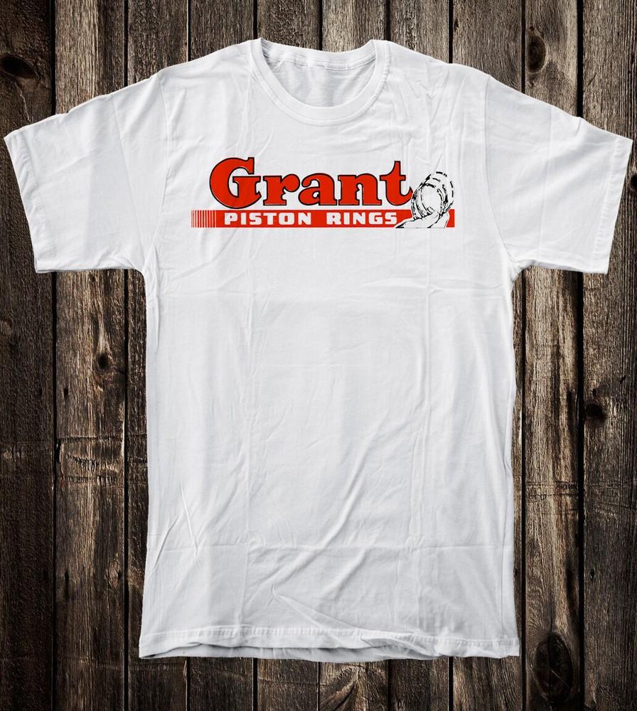 Retro Hot Rod Tee T Shirt Drag Race Racing Speed Shop Grant Piston Rings Unisex T-Shirt