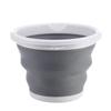 3-Liter Foldable Bucket, Portable Folding Bucket, Car Wash and Fishing Bucket, Household Plastic Travel Outdoor Camping Bucket