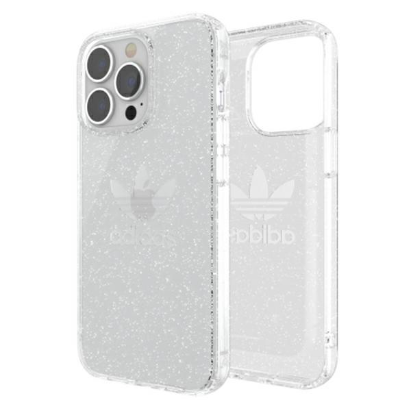 Etui do iPhone 13 Pro Adidas OR Glitter Przezroczyste