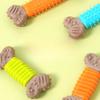 Игрушки для собак Self-Hi от скуки ТПР Имитация кости Жевательная палочка Устойчивая к укусам Для щенков малого и среднего размера Игрушки для жевания домашних животных