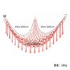 Triangle Toy Net Plush Toy Storage Corner Hanging Cotton Rope Hand-woven Toy Hammock