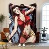 Cowboy Bebop Soft and comfortable flannel Suitable for sofas living rooms outdoor camping travel and also makes a great anniversary gif