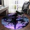 Dark Fantasy Witch Chair Mat - Round Carpet for Home Decor, Office Use, Bedroom, Living Room, Gift Idea0235b