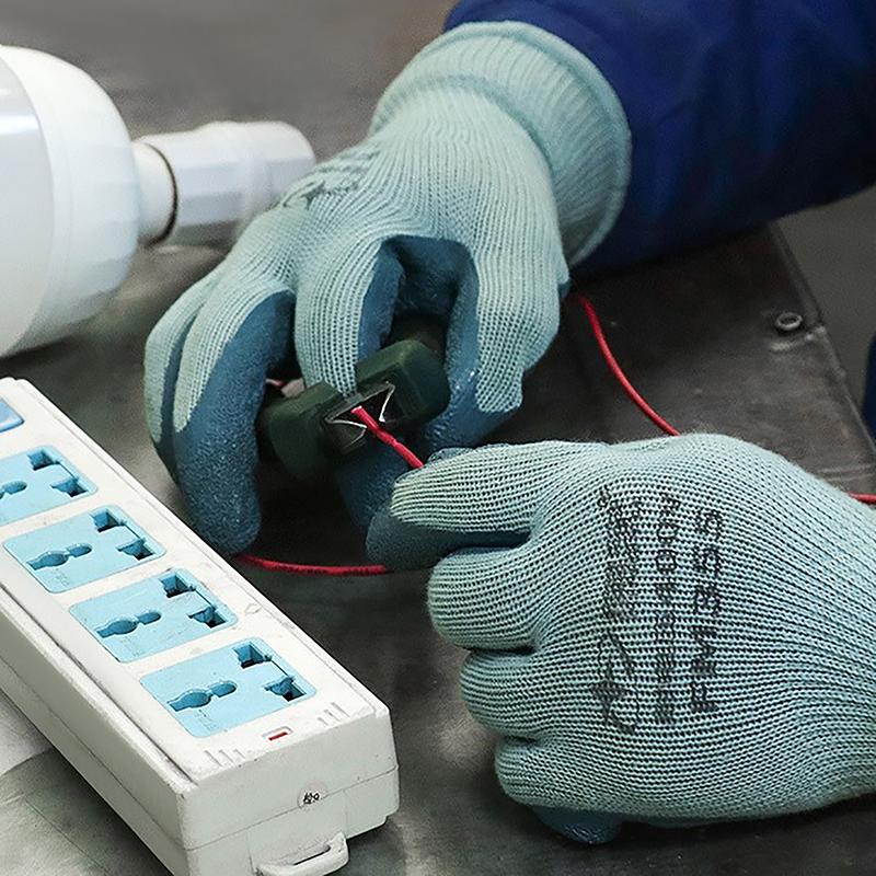 Перчатки для защиты труда, защитные перчатки от электричества, резиновые перчатки для работы электрика, нескользящие защитные перчатки, изолированные перчатки