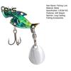 3.8CM/10G Металлическая приманка для ловли акулы с тройными крючками Spinner Sequin, искусственная жесткая приманка для дальнего заброса, ловля пресноводной соленой форели и окуня
