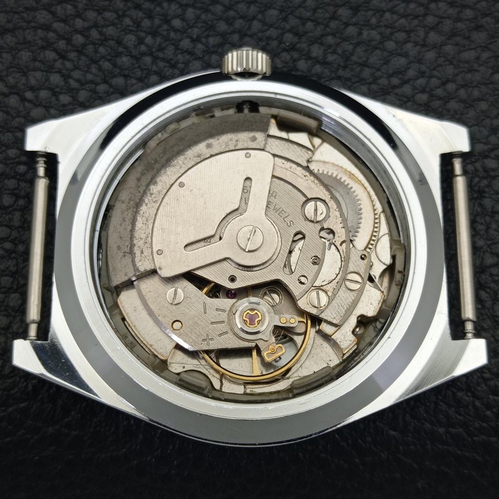 ВОССТАНОВЛЕННЫЕ МУЖСКИЕ ЧАСЫ SEIKO 5 AUTOMATIC, СДЕЛАНО В ЯПОНИИ, КРАСНЫЙ ЦИФЕРБЛАТ, ИЗГОТОВЛЕНЫ НА ЗАКАЗ a440062-2 QV90-a440062