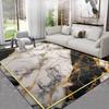 Modern Luxury Marble Striped Carpet Large Living Room Rug Bed Room Decoration Rug Non-slip Coffee Tables Mat Customized Size