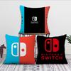 Игра S-Switch Синий Красный наволочка Подушка Гостиная Изголовье Спальня Офис Подушка Подушка Диван Подушка для сна