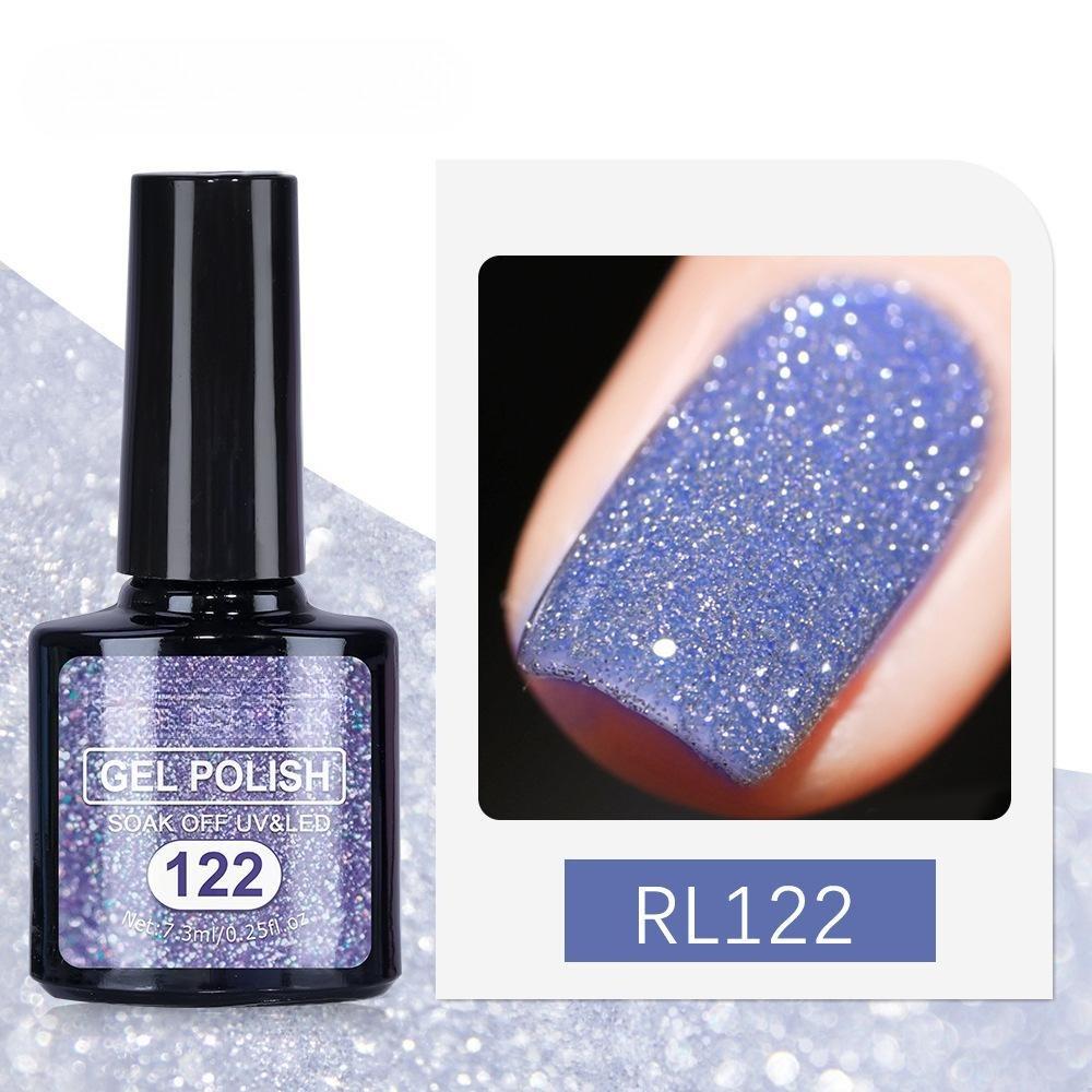 7,5 мл гель-лак для ногтей с блестками, замачиваемый УФ-светодиодный гель-лак для дизайна ногтей, маникюр